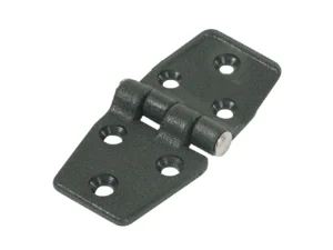 Whitecap Door Hinge - Black Nylon - 1-1/2" x 3"