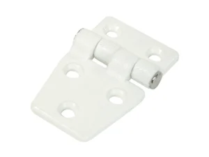 Whitecap Shortside Door Hinge - White Nylon - 1-3/8" x 2-1/4"
