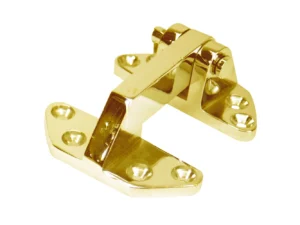 Whitecap Standard Hatch Hinge - Polished Brass - 2-5/8" x 3-1/8"