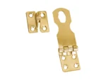 Whitecap Swivel Safety Hasp - Polished Brass - 1" x 3"