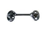 Whitecap Cabin Door Hook - CP/Brass - 3"