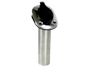 Whitecap 30° Flush Mount Rod Holder - 304 Stainless Steel - 9-1/4"
