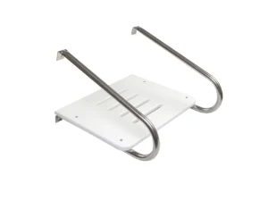 Whitecap White Poly Swim Platform f/Inboard/Outboard Motors
