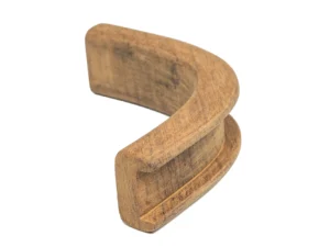 Whitecap Teak Track Inside Corner Molding - 3/4"