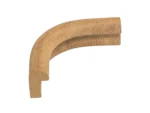 Whitecap Teak Edge Molding Outside Corner