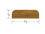Whitecap Teak Batten - 1-7/8"W