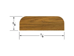 Whitecap Teak Batten - 7/8"W