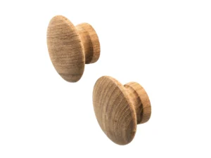 Whitecap Teak Round Drawer Knob - 2" - 2 Pack