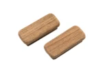 Whitecap Teak Rectangular Drawer Knob - 2-3/4"L - 2 Pack