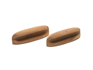 Whitecap Teak Oval Drawer Pull - 4"L - 2 Pack