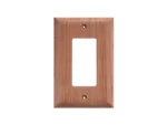Whitecap Teak Ground Fault Outlet Cover/Receptacle Plate