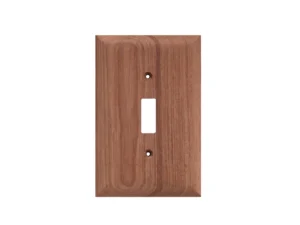 Whitecap Teak Switch Cover/Switch Plate
