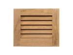 Whitecap Teak Louvered Insert - 7-1/2" x 9-1/8" x 3/4"