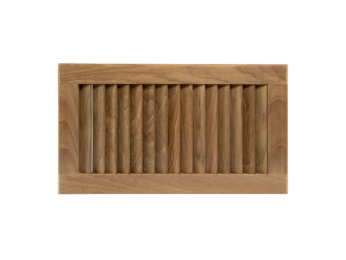 Whitecap Teak Louvered Insert - 16" x 9-1/8" x 3/4"
