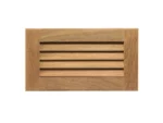 Whitecap Teak Louvered Insert - 6-3/8" x 11-3/16" x 3/4"