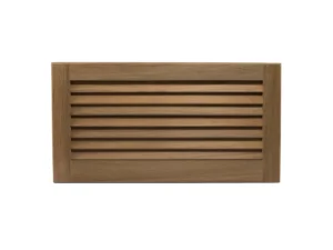 Whitecap Teak Louvered Insert - 9-3/8" x 18" x 3/4"