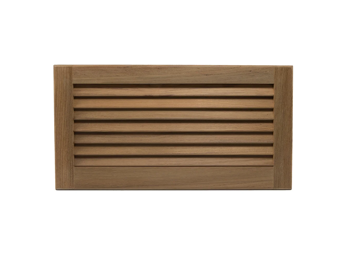 Whitecap Teak Louvered Insert - 9-3/8" x 18" x 3/4"