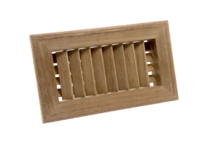 Whitecap Teak Air Conditioning Vent - 9-3/4" x 5-3/4" x 1-1/2"