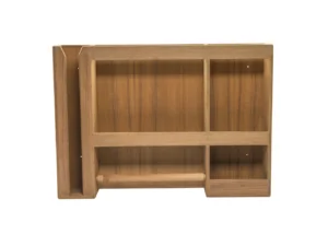 Whitecap Teak Dish/Cup/Paper Towel Rack
