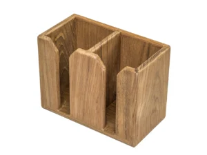 Whitecap Teak Two-Bottle Rack
