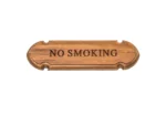 Whitecap Teak "No Smoking" Name Plate