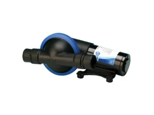 Jabsco Fish Box Evacuation Pump - 12VDC 5GPM Diaphragm w/ 1.5" fittings