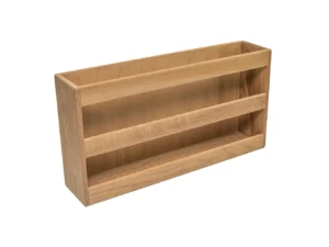 Whitecap Teak Double-Wide Magazine Rack