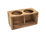 Whitecap Teak 2-Drink Rack