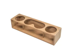 Whitecap Teak Four Insulated Drink/Binocular Rack