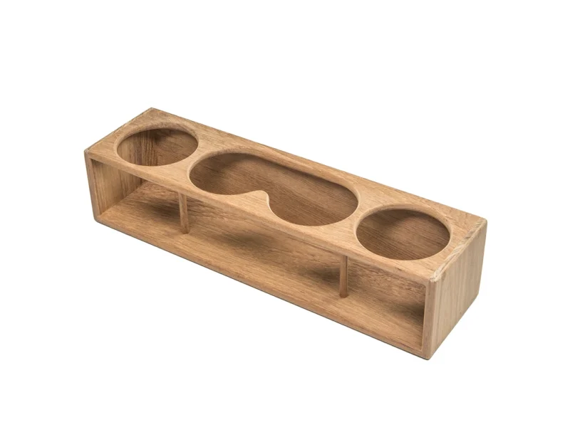 Whitecap Teak Four Insulated Drink/Binocular Rack