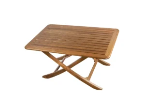 Whitecap Teak Large Adjustable Slat Top Table