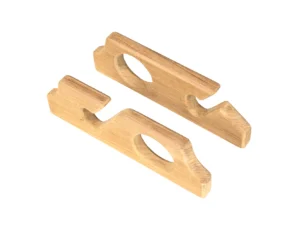 Whitecap Teak Two-Rod Storage Rack - Pair