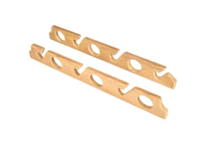 Whitecap Teak Six-Rod Storage Rack - Pair