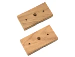 Whitecap Teak Rod Storage Rack Mounting Brackets - Pair