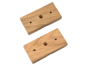 Whitecap Teak Rod Storage Rack Mounting Brackets - Pair