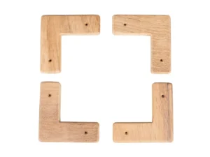 Whitecap Teak Cooler/Box Chocks - 4 Pack