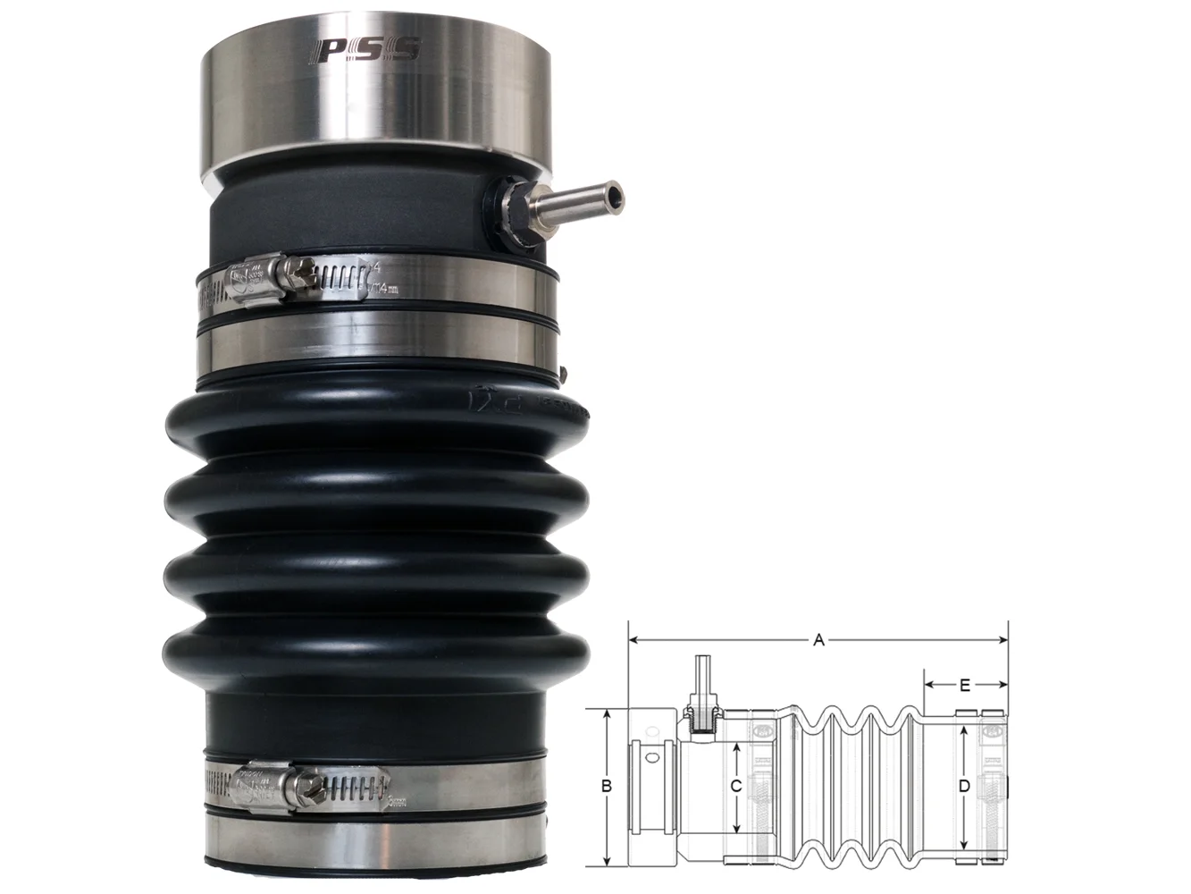 PSS Shaft Seal 2" Shaft 2-¾" Tube