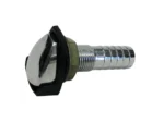 Perko Gas Tank Vent w/Splash Guard - Chrome Plated Zinc - ⅝" Hose