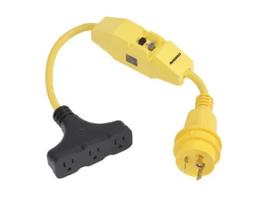 Marinco Dockside 30A to 15A Adapter with GFI