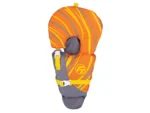 Full Throttle Baby-Safe Vest - Infant to 30lbs - Orange/Grey