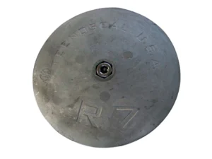 Tecnoseal R7 Rudder Anode - Zinc - 6-1/2" Diameter