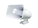 Speco 4" x 6" Weatherproof PA Speaker Horn - White