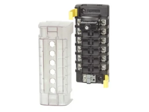 Blue Sea 5050 ST CLB Circuit Breaker Block - 6 Position