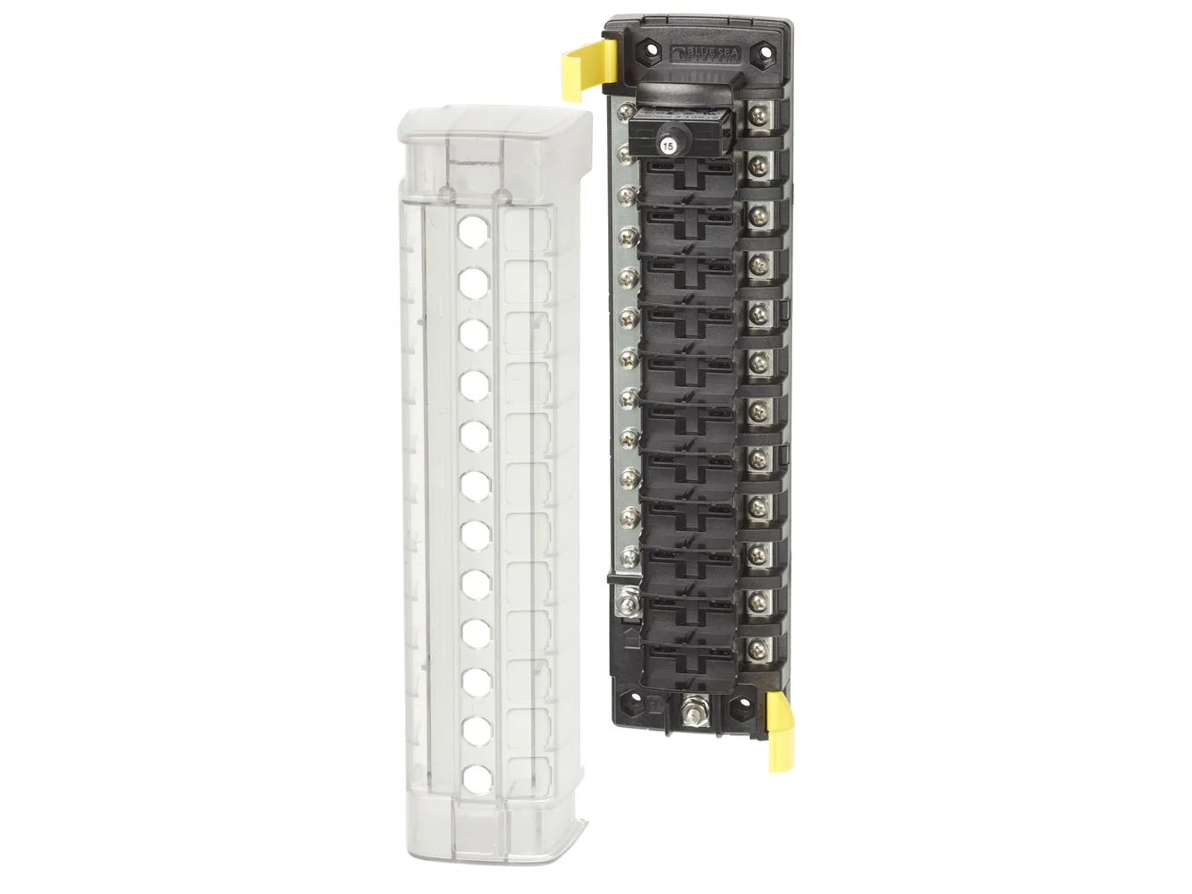 Blue Sea 5054 ST CLB Circuit Breaker Block - 12 Position w/Negative Bus