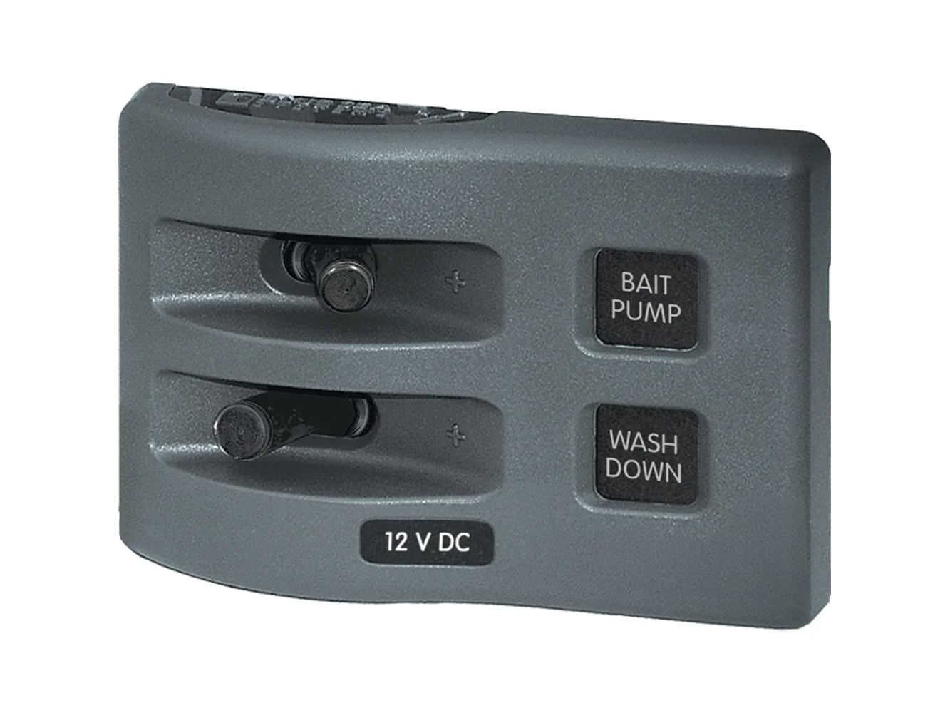 Blue Sea 4303 WeatherDeck® 12V DC Waterproof Switch Panel - 2 Position