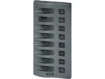 Blue Sea 4309 WeatherDeck® 12V DC Waterproof Switch Panel - 8 Position