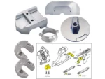 Tecnoseal Anode Kit w/Hardware - Mercury Alpha 1 Gen 2 - Magnesium