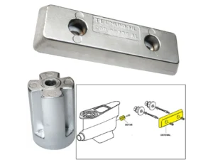 Tecnoseal Anode Kit - Volvo IPS - Zinc/Aluminum
