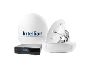 Intellian i6P Linear System w/23.6" Reflector & Universal Quad LNB