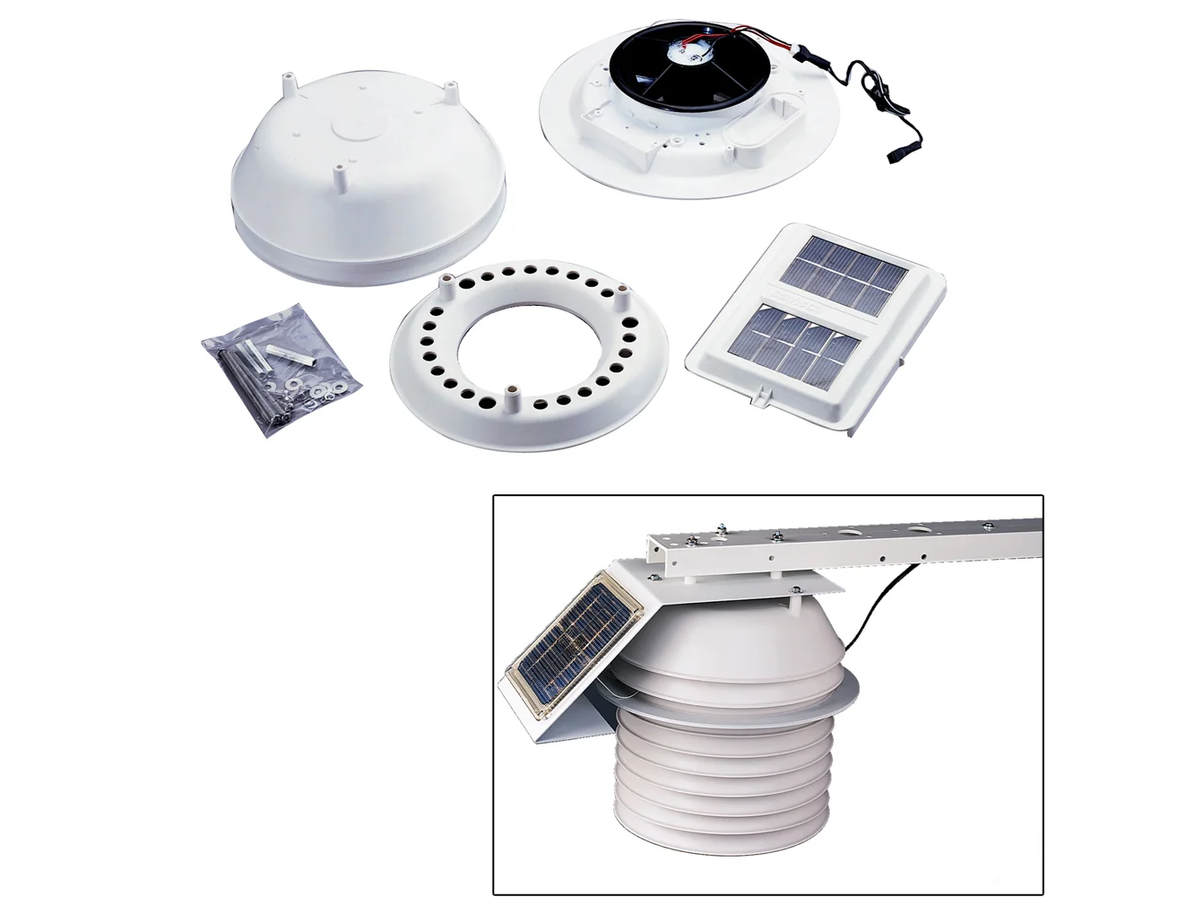 Davis Daytime Fan Aspirated Radiation Shield Kit